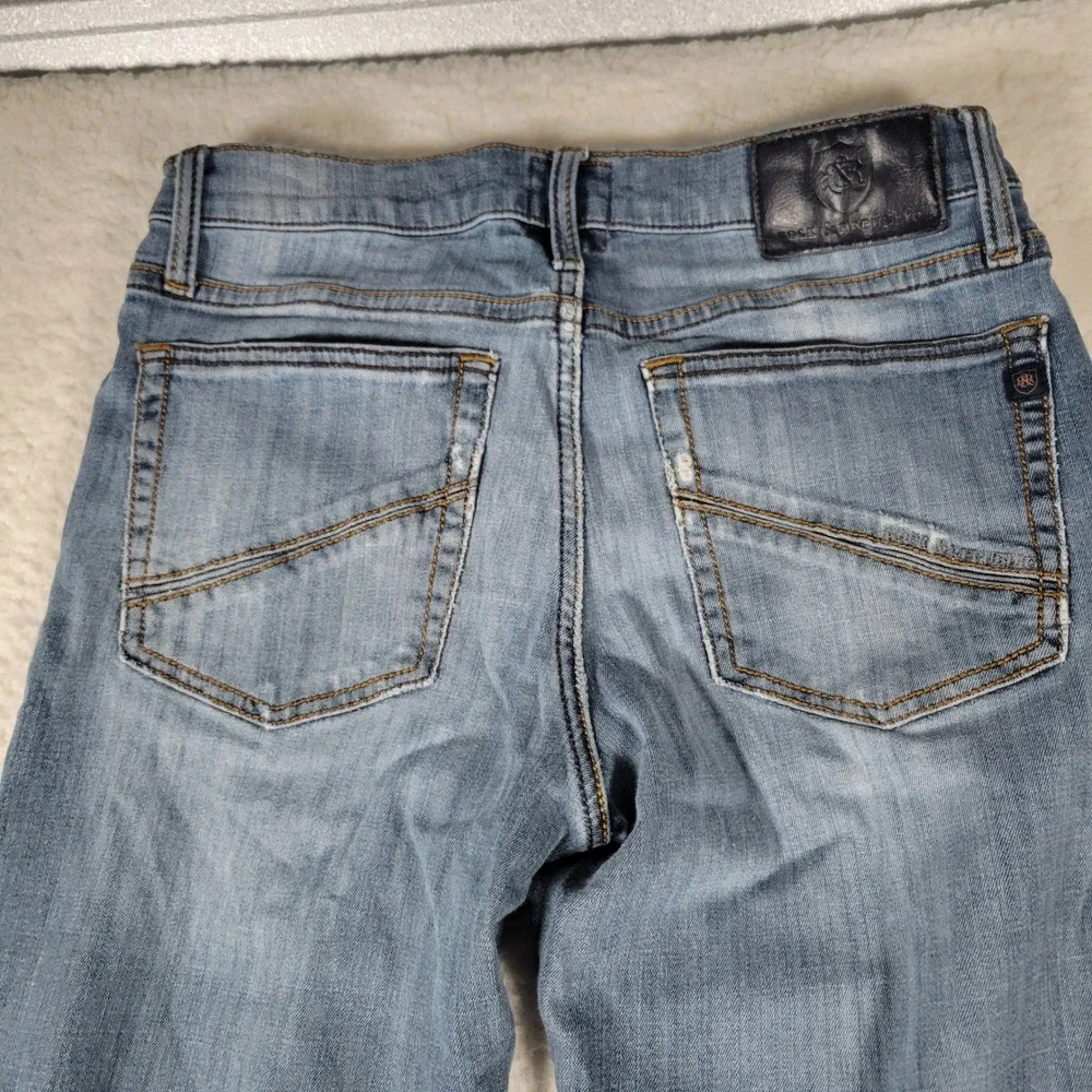 Rock & Republic Relaxed Straight Jeans Mens 32x30 Blue Medium Wash Denim‎ Pants